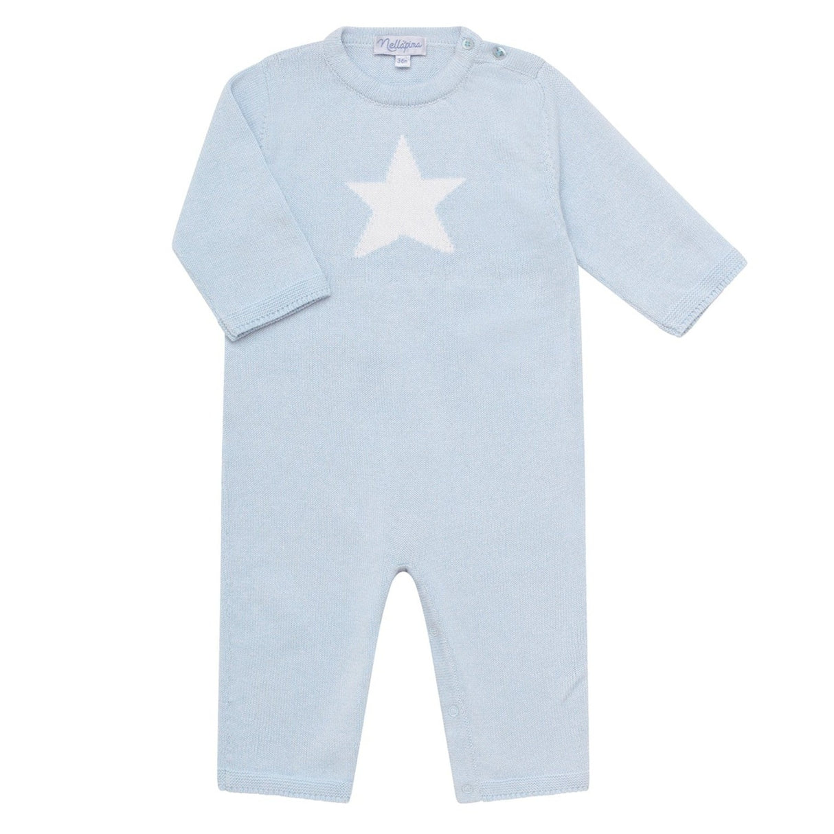 Star Knit Bodysuit - HoneyBug