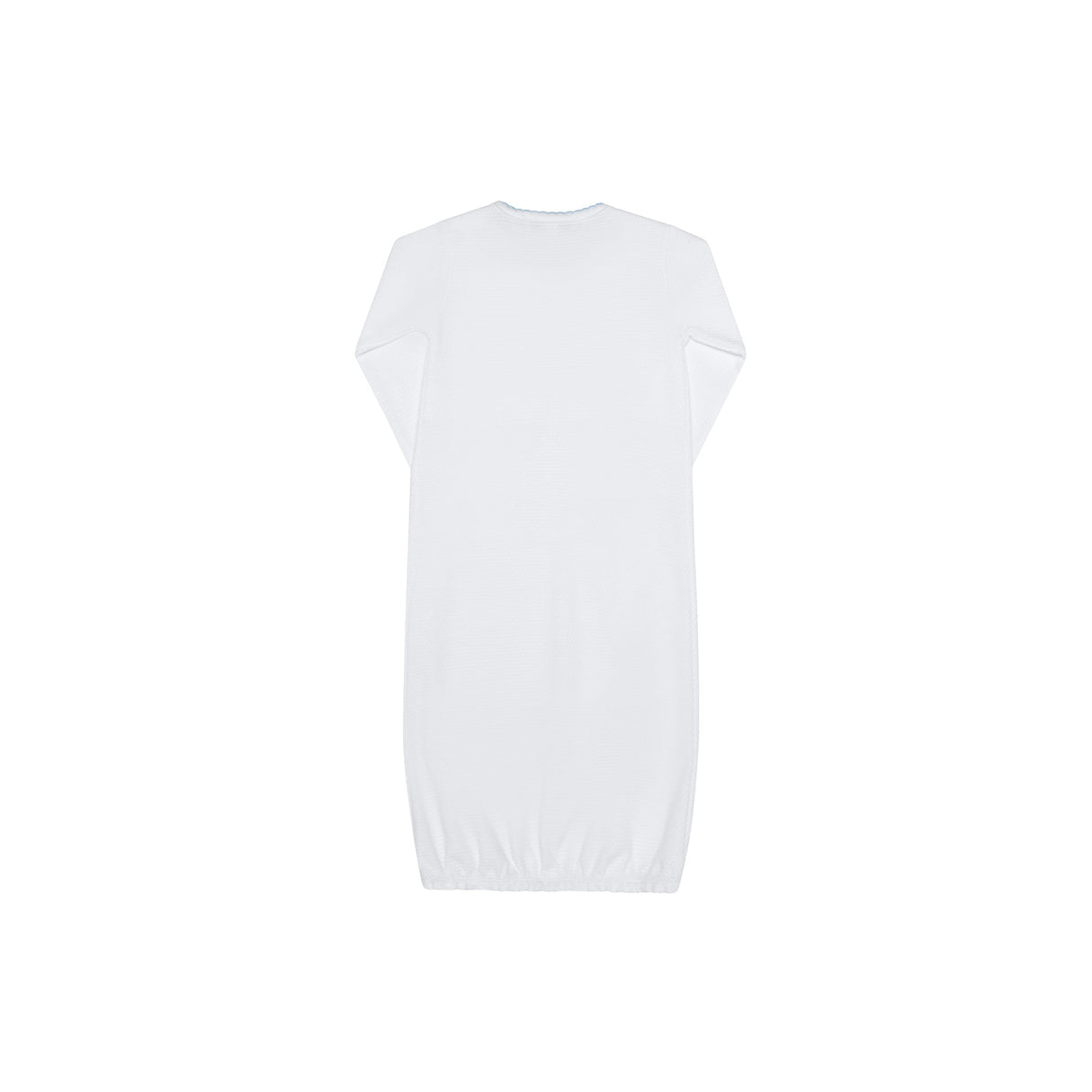 White Bubble Baby Gown - HoneyBug