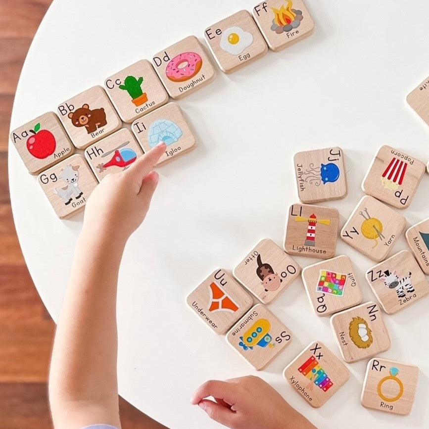 ABC Learning Tiles - HoneyBug