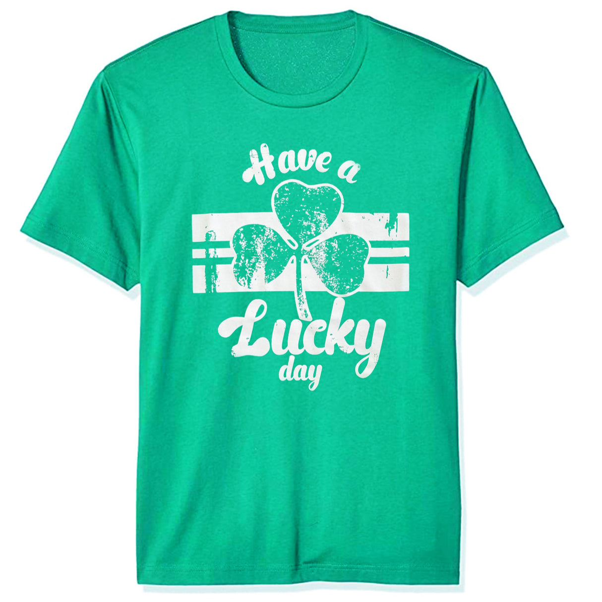 Have A Lucky Day Green Women's Tee - HoneyBug