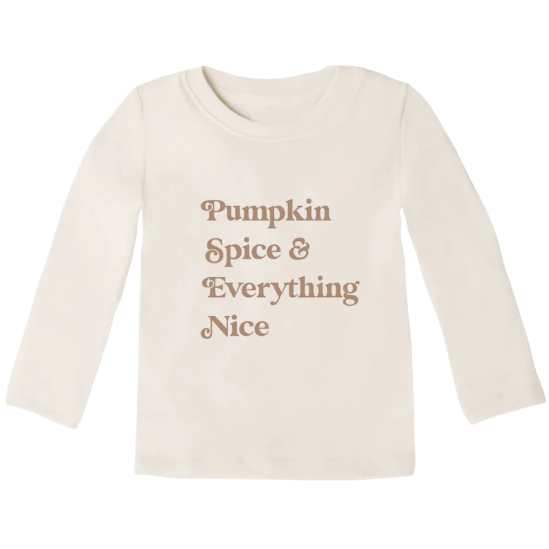 Pumpkin Spice Long Sleeve Toddler Shirt - HoneyBug