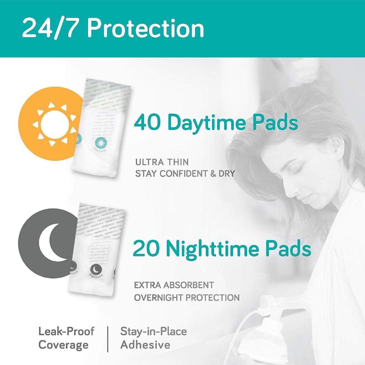 Day & Night Nursing Pads - HoneyBug
