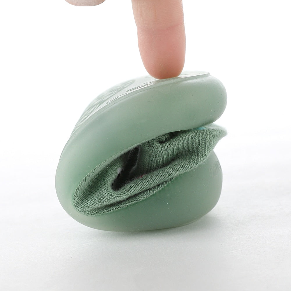 Baby Pet Sock Shoes - Monster Green - HoneyBug