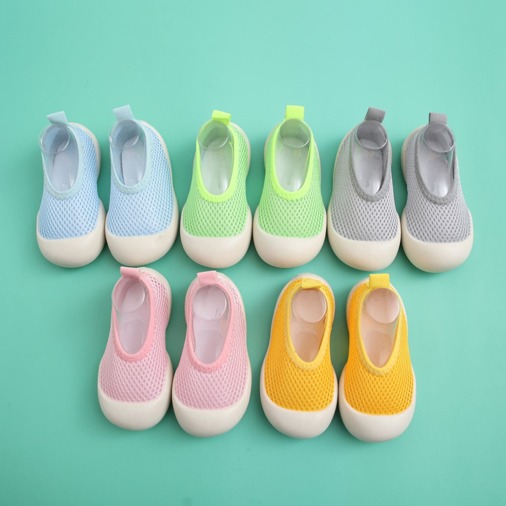 Baby First Walkers - Light Gray - HoneyBug