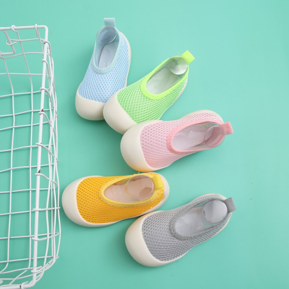 Baby First Walkers - Light Yellow - HoneyBug