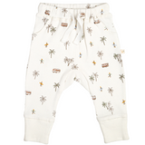 Organic Baby Toddler Harem Pants - Malibu