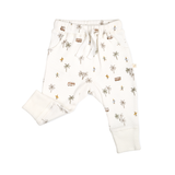 Organic Baby Toddler Harem Pants - Malibu