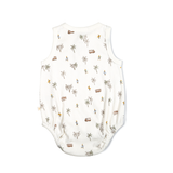 Organic Baby Bubble Onesie - Malibu