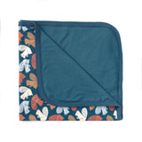 Bamboo Blend 2-ply Receiving Blanket - Squirrel Scurry