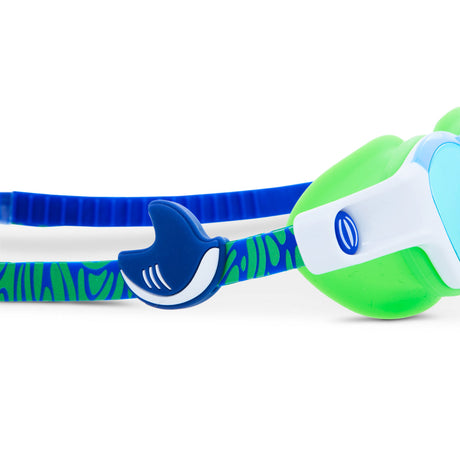 Sage Surfer Short Fin Shark Boy Kids' Swim Goggles - HoneyBug 