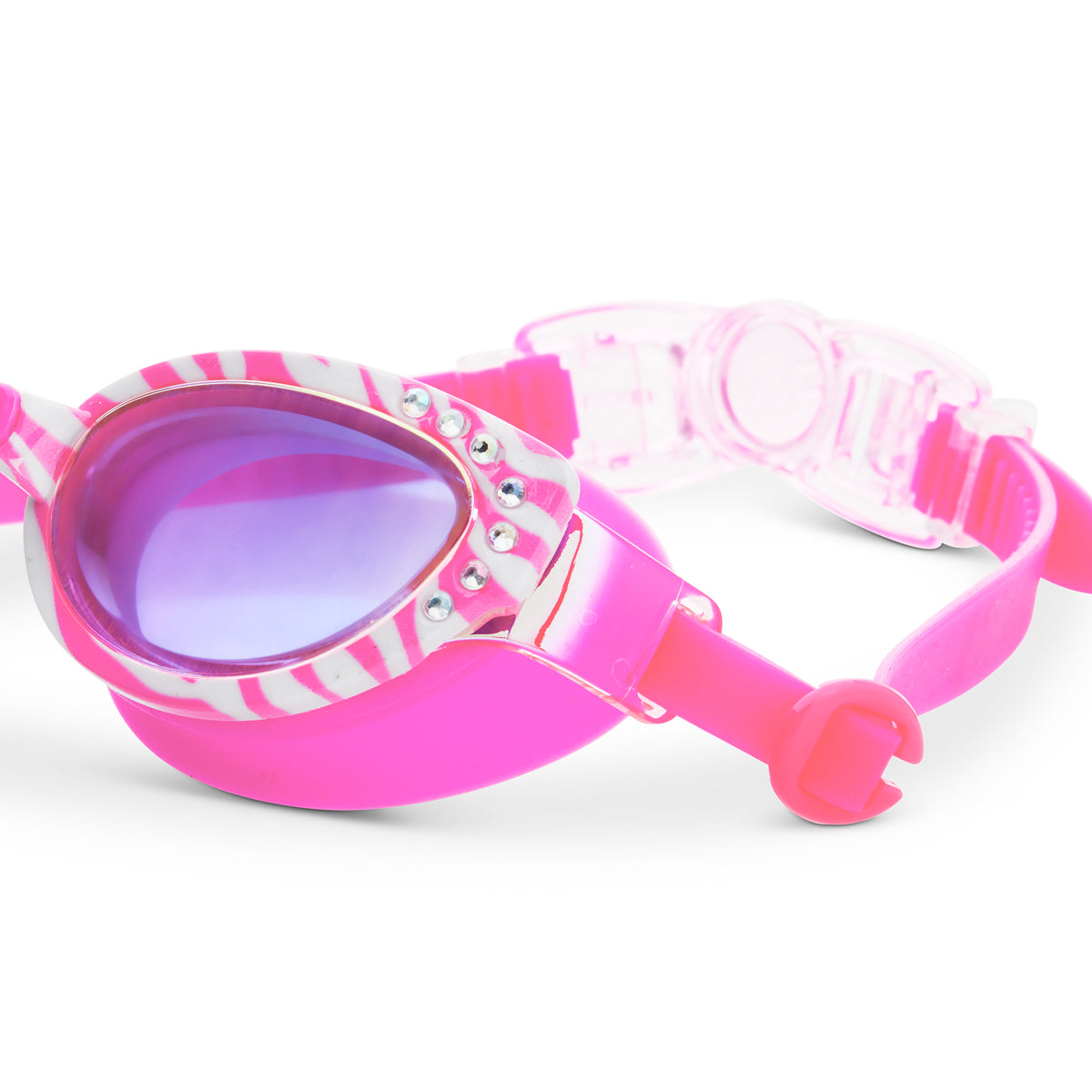 Cleo in Pink Pallas Girl Kids' Swim Goggles - HoneyBug 