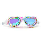 Bright Bouquet of Daisies Swim Goggles by Bling2o - HoneyBug 