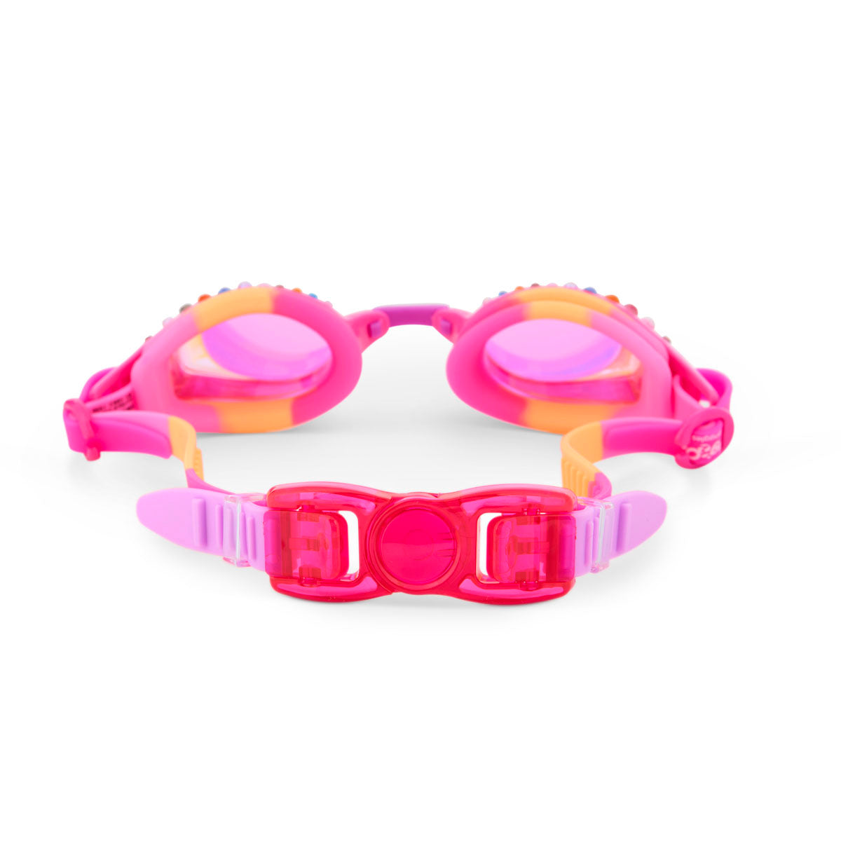 Tropical Tanzanite Glimmering Kids' Swim Goggles - HoneyBug 