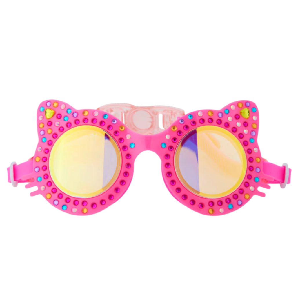 Mango Mittens Kitten Kids' Swim Goggles - HoneyBug 