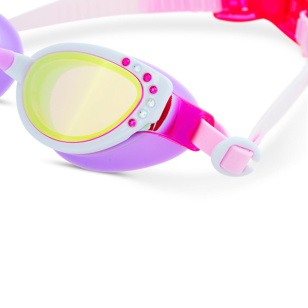 Miss Lux in Diamond Girl Kids' Swim Goggles - HoneyBug 