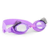 Purple Nail Polish Splash Lash Kids' Swim Goggles - HoneyBug 