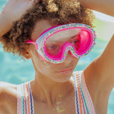 Pink Pareils Baked With Love Kids' Swim Mask - HoneyBug 