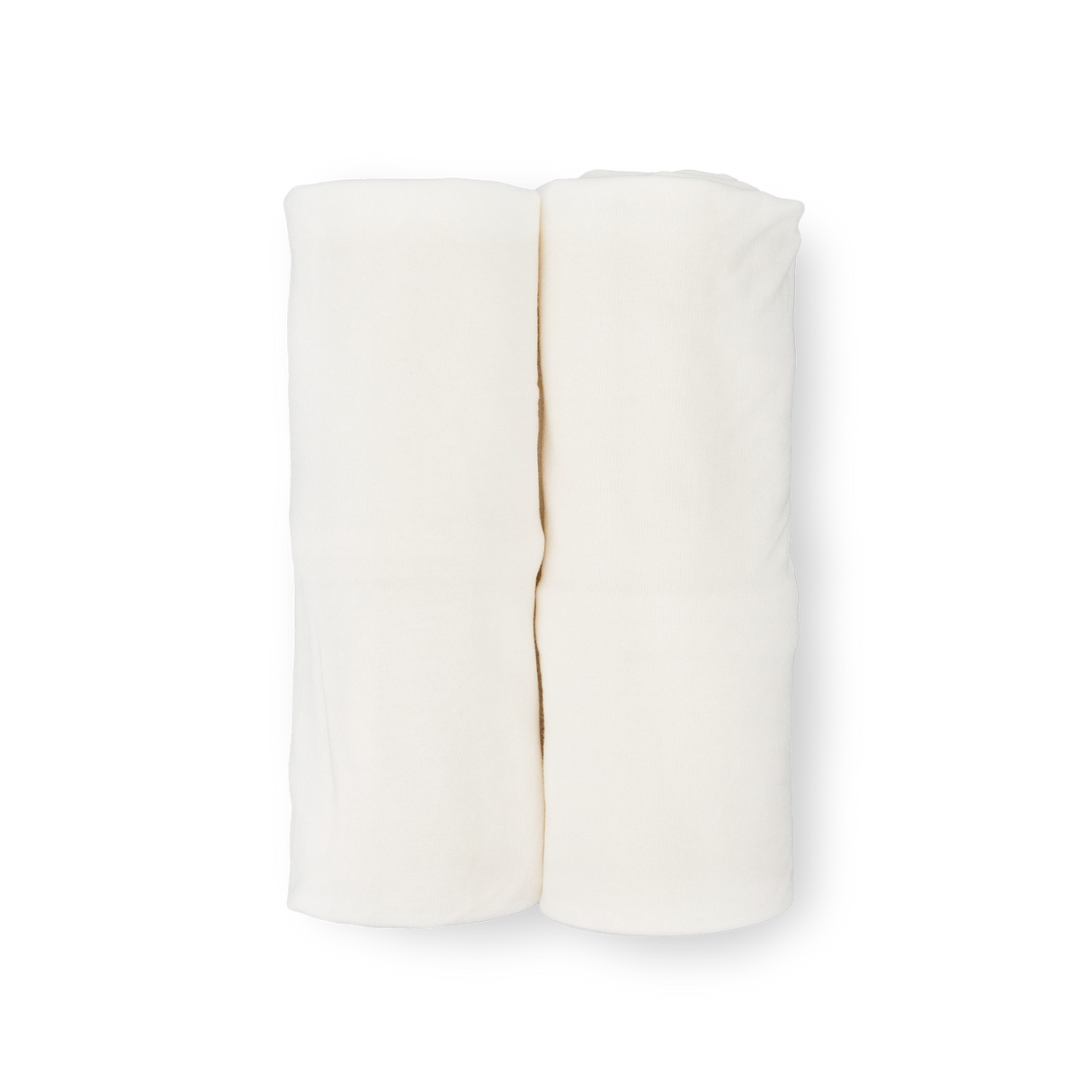 Stretch Knit Swaddle Blanket 2 Pack - White