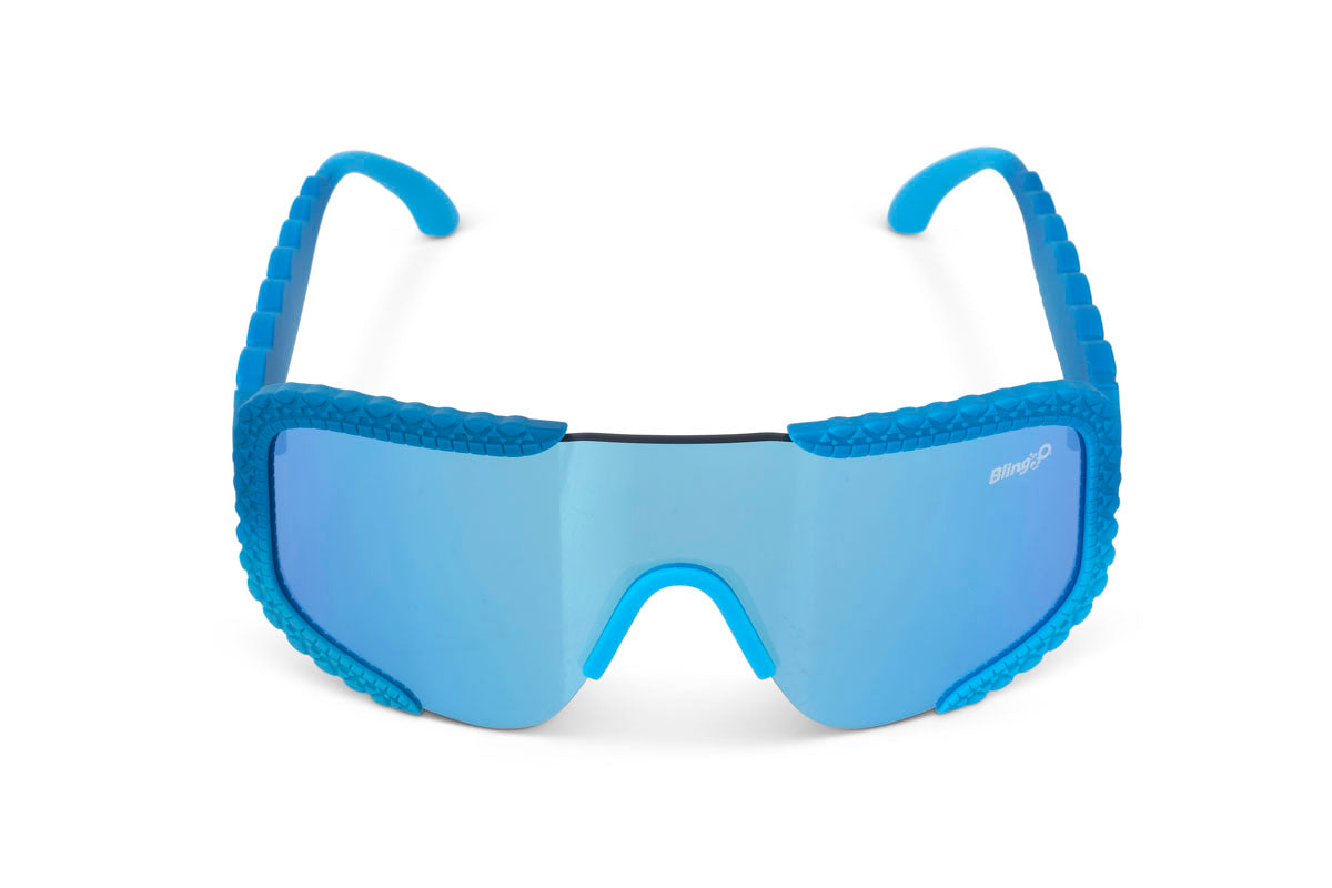 Crocodile Cobalt Gulf Shore Kid's Sunglasses - HoneyBug 