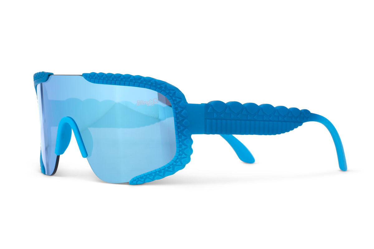 Crocodile Cobalt Gulf Shore Kid's Sunglasses - HoneyBug 