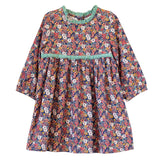 Toddler Priya Dress with Lace Trim | Garden Confetti - HoneyBug 