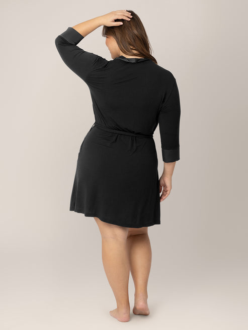 Emmaline Robe | Black - HoneyBug 