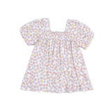 Sarah Floral - Puff Sleeve Dress with Bloomer
