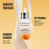 SKIN RESCUE Pure Glow Serum with 10% Vitamin C Complex and Rainbow Seaweed