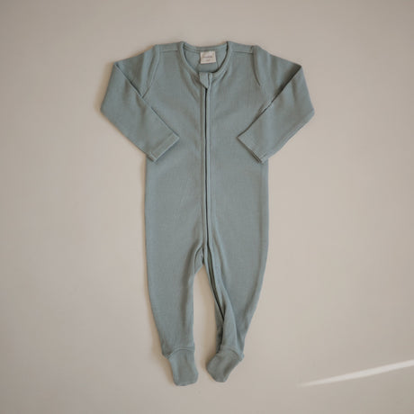 Zipper Pajama - Roman Green