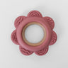 Garden Party Teether Collection - Silicone & Beechwood Flower