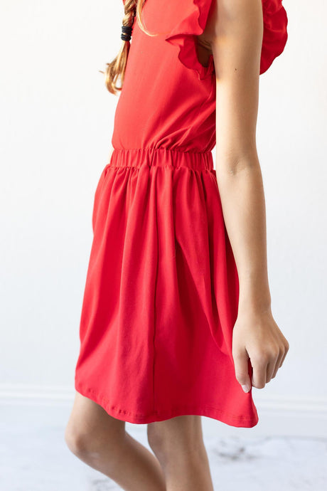 SALE Red Twirl Skirt