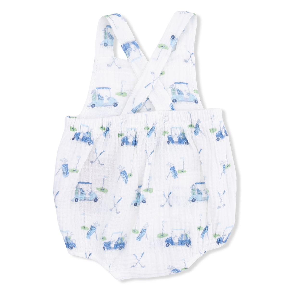 Baby Golf Carts Blue - Retro Sunsuit