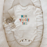 graphic bodysuit | mom you got this - HoneyBug 