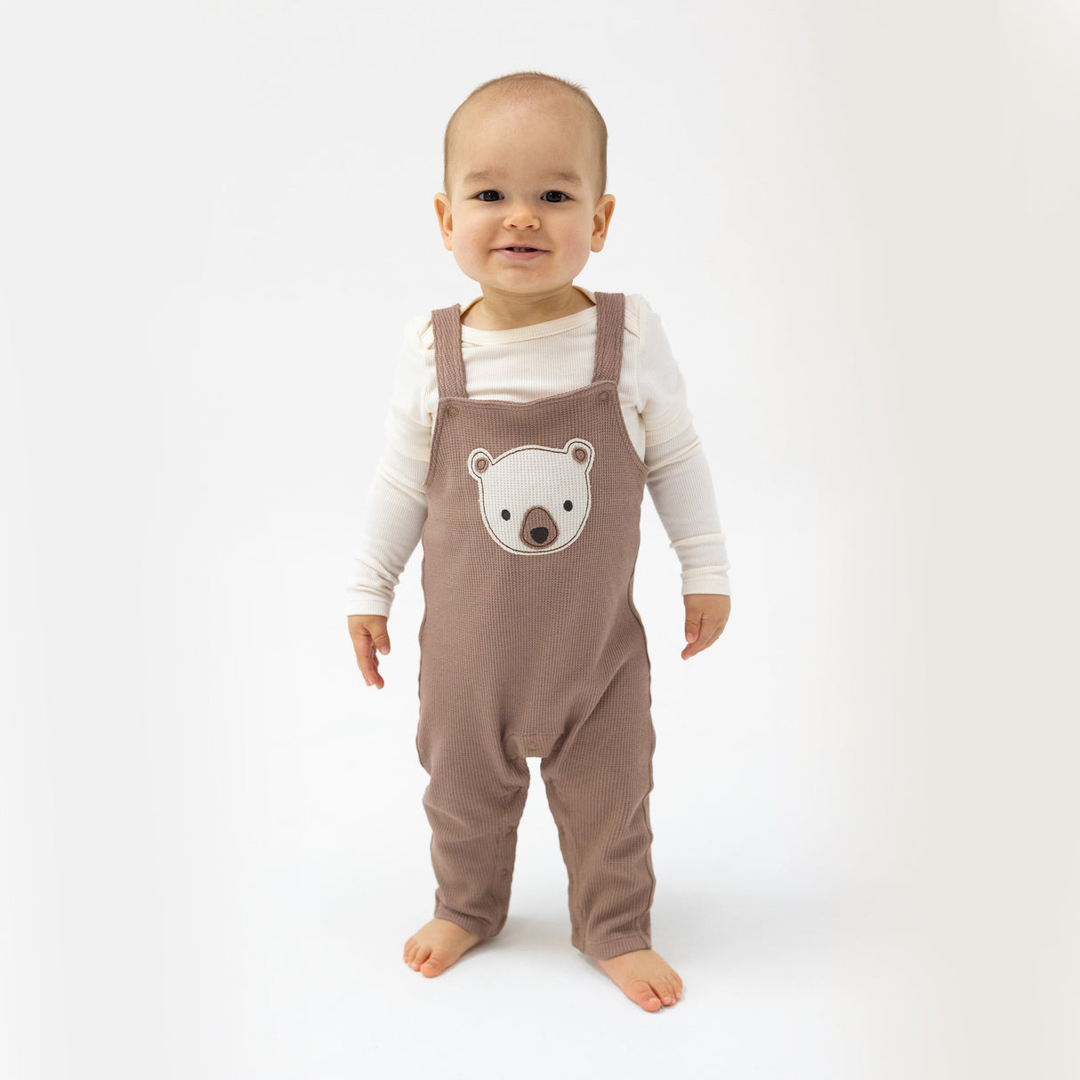 Overall - Baby Bear Applique