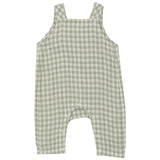 Overalls - Mini Green Gingham