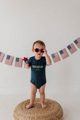 Baby Short Sleeve Bodysuit - HoneyBug 