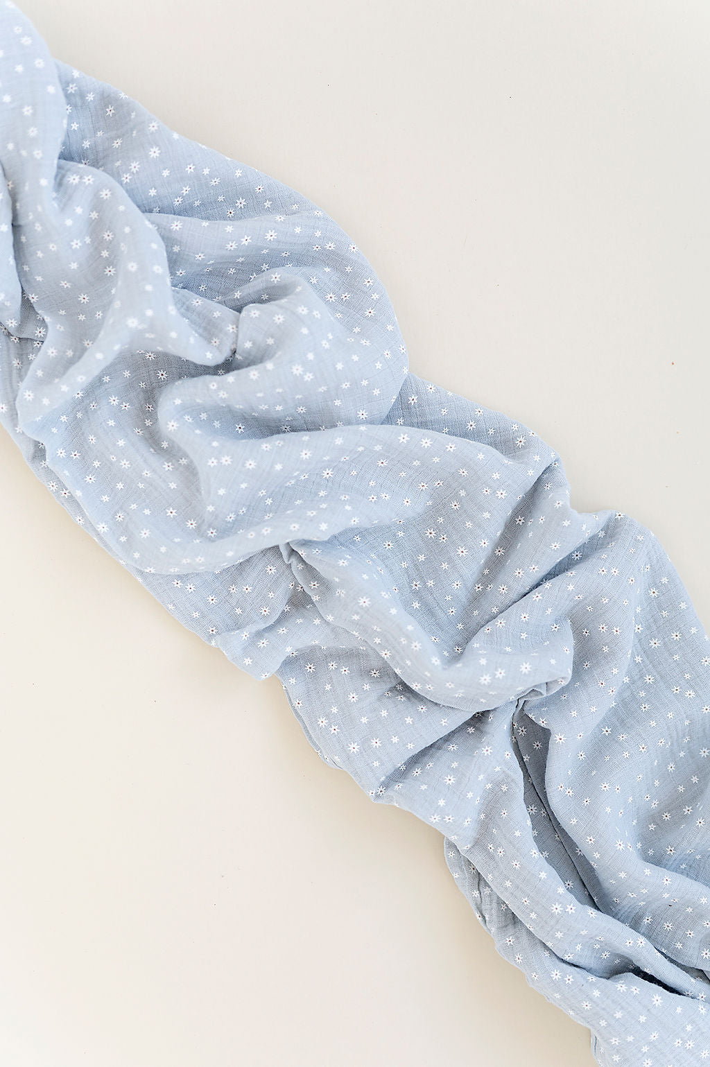 Cotton Muslin Swaddle Blanket - Ditsy Star