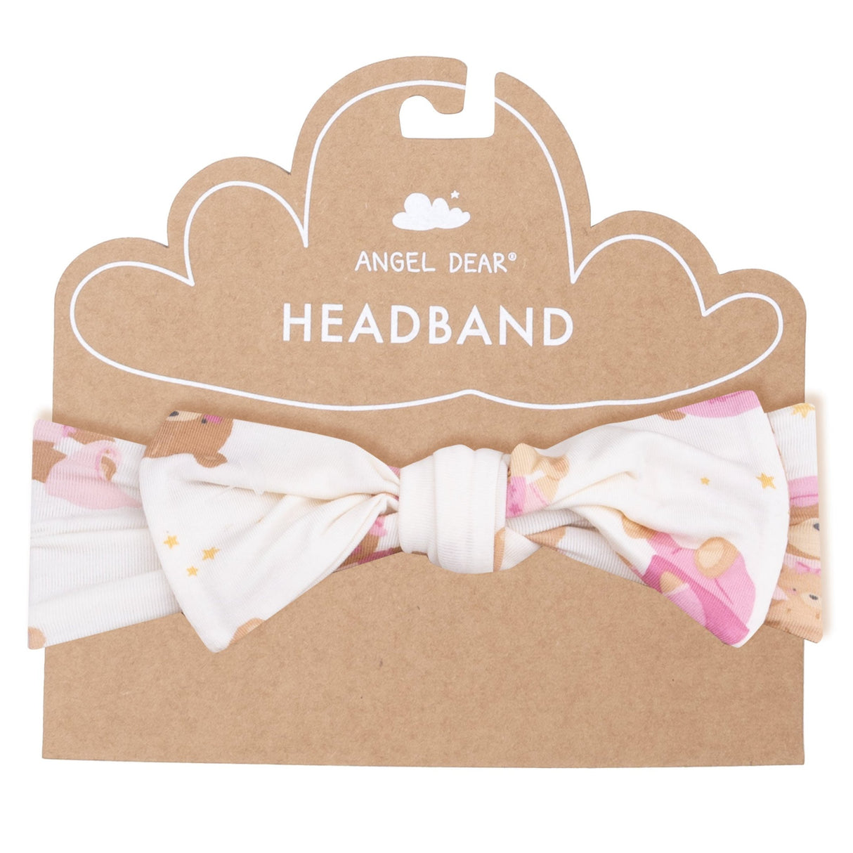 Headband - Teddy Bears Pink