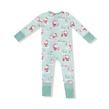 Convertible Romper - Golfing Santa and Elves - HoneyBug 