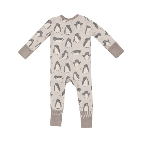 2 Way Zipper Romper - Penguin Pals