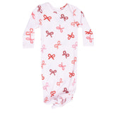 Candy Cane Bows - Knotted Gown - HoneyBug 