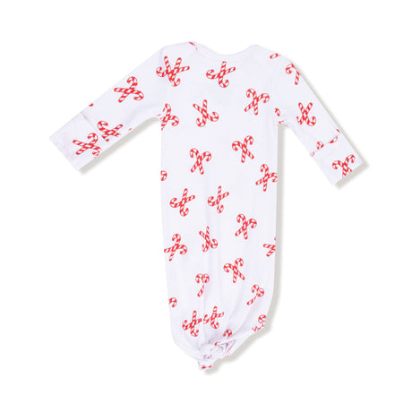 Knotted Gown - Candy Canes - HoneyBug 