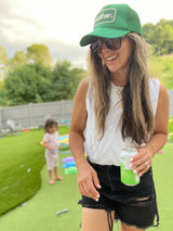 Mother Patch Trucker Hat - Kelly Green - HoneyBug 