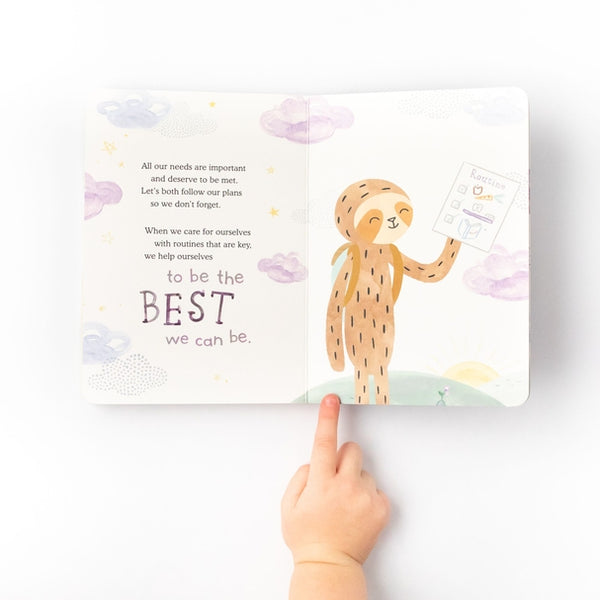 Sloth Snuggler + Intro Book - Routines - HoneyBug 