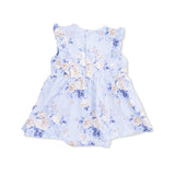 Ashley Rose Floral - Ruffle Bodysuit Dress