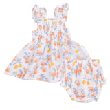 Citrus Floral - Baby Doll Tunic and Bloomer Set