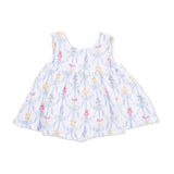 Ribbon Bouquets - Dress with Bow & Bloomer with Bow on Headband Set