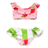 Sengana Fraise Two Piece Swimsuit - HoneyBug 