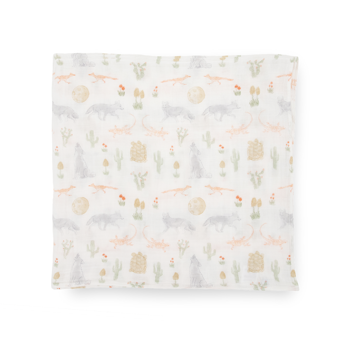 Cotton Muslin Swaddle Blanket - Desert Night