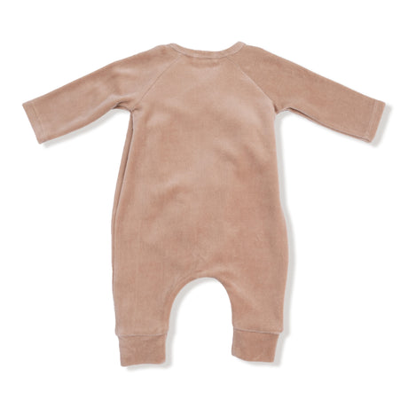 Velour Wrap Coverall - HoneyBug 